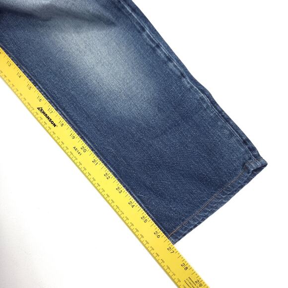 Ralph Lauren Purple Label Denim Jeans Size 34x27 Polo Distressed Italy Selvedge - Picture 8 of 12